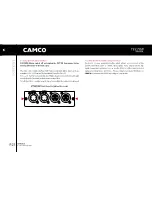 Preview for 23 page of Camco P Series User Manual