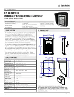 CAMDEN CV-550SPK V3 Installation Instructions Manual preview