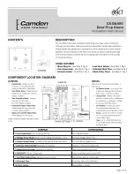 Preview for 1 page of CAMDEN EXACT CX-DA400 Installation Instructions Manual