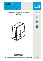 Предварительный просмотр 49 страницы CAME BXL04AGS Installation, Operation And Maintenance Manual