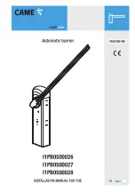 Preview for 1 page of CAME I1PB0500026 Installation Manual