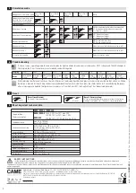 Preview for 4 page of CAME SMA Original Instructions