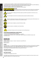 Preview for 4 page of Cameo F4 D User Manual