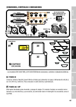 Предварительный просмотр 61 страницы Cameo LEYA 2000 RGB User Manual