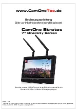 CamOne Stratos Manual предпросмотр