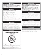 Preview for 2 page of Camp Chef PONDEROSA GF24D Warning & Instruction Booklet