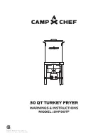 Preview for 1 page of Camp Chef SHP30TF Instructions Manual