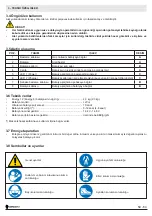 Preview for 60 page of CAMPAGNOLA Energy Series Use And Maintenance Manual