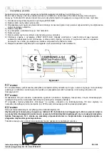 Preview for 241 page of CAMPAGNOLA STARK 90 Use And Maintenance Manual