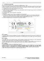 Preview for 274 page of CAMPAGNOLA STARK 90 Use And Maintenance Manual