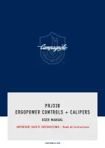 CAMPAGNOLO PRJ330 User Manual preview