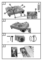 Предварительный просмотр 2 страницы Campingaz 96898 Instructions For Use Manual