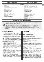 Preview for 87 page of Campingaz ATTITUDE 2100 LX Operation And Maintenance