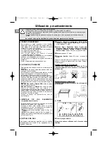 Preview for 50 page of Campingaz Plancha L Operation And Maintenance