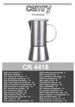 camry Premium CR 4418 User Manual preview