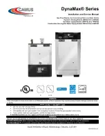 Camus Hydronics DynaMax DMH201 Installation And Service Manual preview