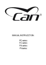 CAN PC Series Manual Instruction preview
