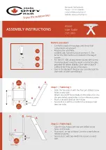 Preview for 2 page of Canada Comfy Chair Wood Side Table CST 400 Quick Start Manual