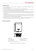 Предварительный просмотр 3 страницы CanadianSolar CSI-15K-T4001A-E Quick Installation Manual