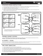 Предварительный просмотр 4 страницы Canarm CBFI Series Operation Instructions And Parts Manual