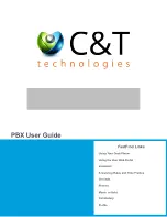 C&T PBX User Manual предпросмотр