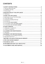 Preview for 3 page of Candy CDV1S514EWH User Manual