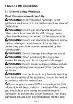 Preview for 4 page of Candy CDV1S514EWH User Manual