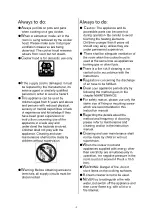 Preview for 5 page of Candy CFT610/5S/1/4U Instruction Manual