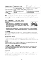 Preview for 9 page of Candy CFT610/5S/1/4U Instruction Manual