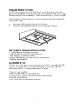 Preview for 10 page of Candy CFT610/5S/1/4U Instruction Manual