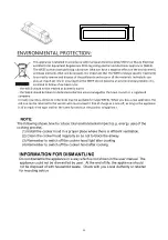 Preview for 12 page of Candy CFT610/5S/1/4U Instruction Manual