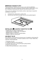 Preview for 54 page of Candy CFT610/5S/1/4U Instruction Manual