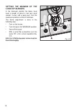 Preview for 18 page of Candy CHG6PX SASO Instructions For The Use - Installation Advices