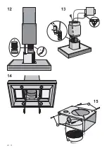 Предварительный просмотр 18 страницы Candy CISD 94 Instructions For Installation And Use Manual