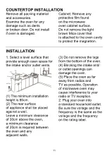 Предварительный просмотр 11 страницы Candy CMCA29EDLB/ST Instruction Manual