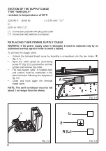 Preview for 22 page of Candy CVG6PX LPG Instructions For The Use - Installation Advices