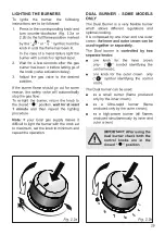 Preview for 29 page of Candy CVG6PX LPG Instructions For The Use - Installation Advices