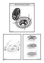 Preview for 40 page of Candy CVG6PX LPG Instructions For The Use - Installation Advices