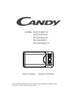 Preview for 54 page of Candy EGO-G25DCW User Instructions