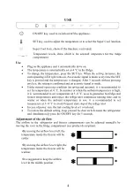 Preview for 4 page of Candy Fresco C3CETFS186 Manual