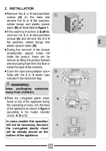 Preview for 61 page of Candy RP4 476BWMR/1-S Manual