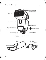 Preview for 4 page of Canon 430EX - Speedlite II - Hot-shoe clip-on... User Manual