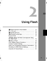 Preview for 13 page of Canon 430EX - Speedlite II - Hot-shoe clip-on... User Manual