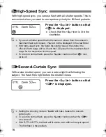 Preview for 16 page of Canon 430EX - Speedlite II - Hot-shoe clip-on... User Manual