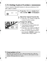 Preview for 20 page of Canon 430EX - Speedlite II - Hot-shoe clip-on... User Manual