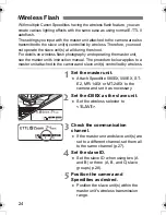 Preview for 24 page of Canon 430EX - Speedlite II - Hot-shoe clip-on... User Manual