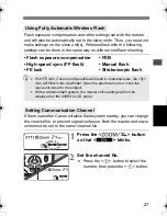 Preview for 27 page of Canon 430EX - Speedlite II - Hot-shoe clip-on... User Manual