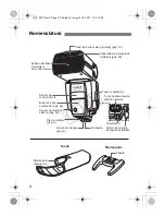 Preview for 121 page of Canon 580EX - Speedlite II - Hot-shoe clip-on... Instruction Manual