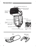 Preview for 4 page of Canon 580EX - Speedlite II - Hot-shoe clip-on... Manual