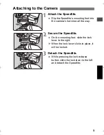 Preview for 9 page of Canon 580EX - Speedlite II - Hot-shoe clip-on... Manual